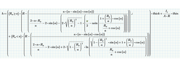 Complicated equation shown with textbook-like layout