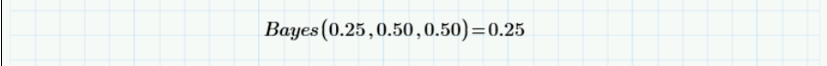 Bayes' theorem, flu scenario.