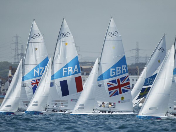sailboats in the 2012 Olympics